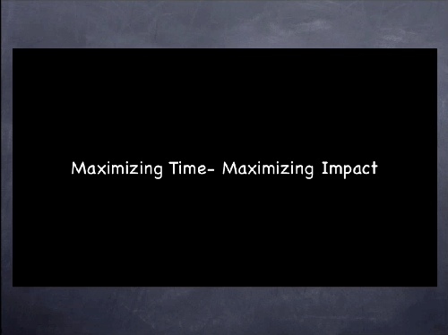 Maximizing Time – Maximizing Impact with Jerry Schappert