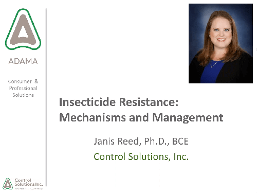 Resistance Management with CSI’s Janis Reed 